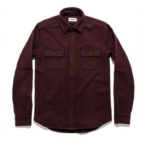 Taylor Stitch Oxblood Leeward Overshirt